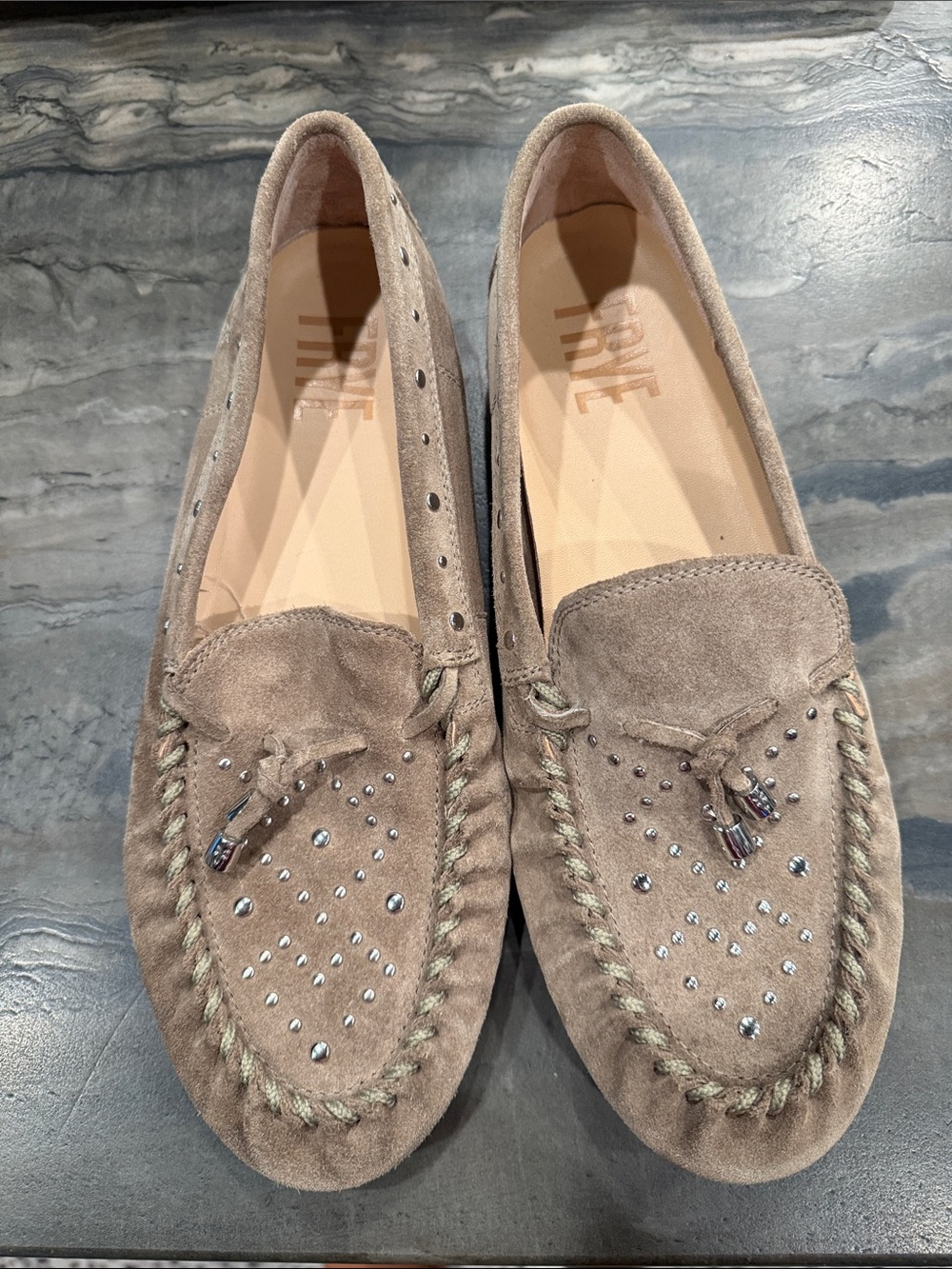 Frye Naya Stud Moccasin
